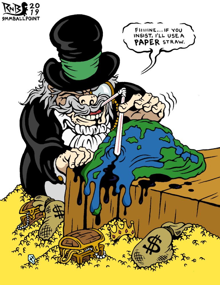 Strawman Argument Comics Organise Magazine