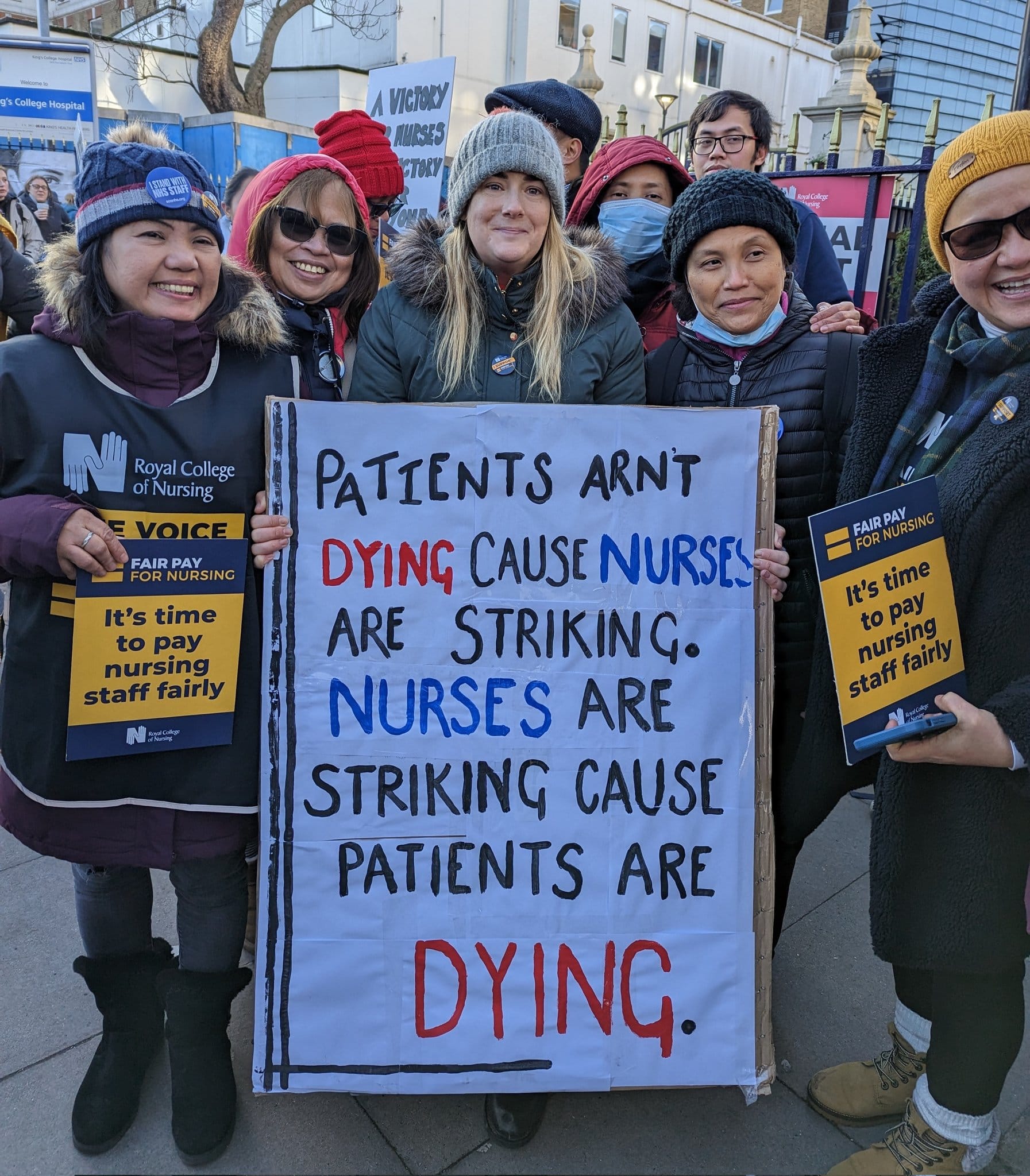 A Nurses-eye View From The Picket lines