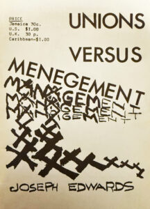 Union Versus Menegement – Joseph Edwards | Theory and Analysis